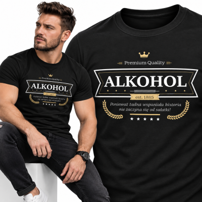 KOSZULKA ŚMIESZNA   ALKOCHOL